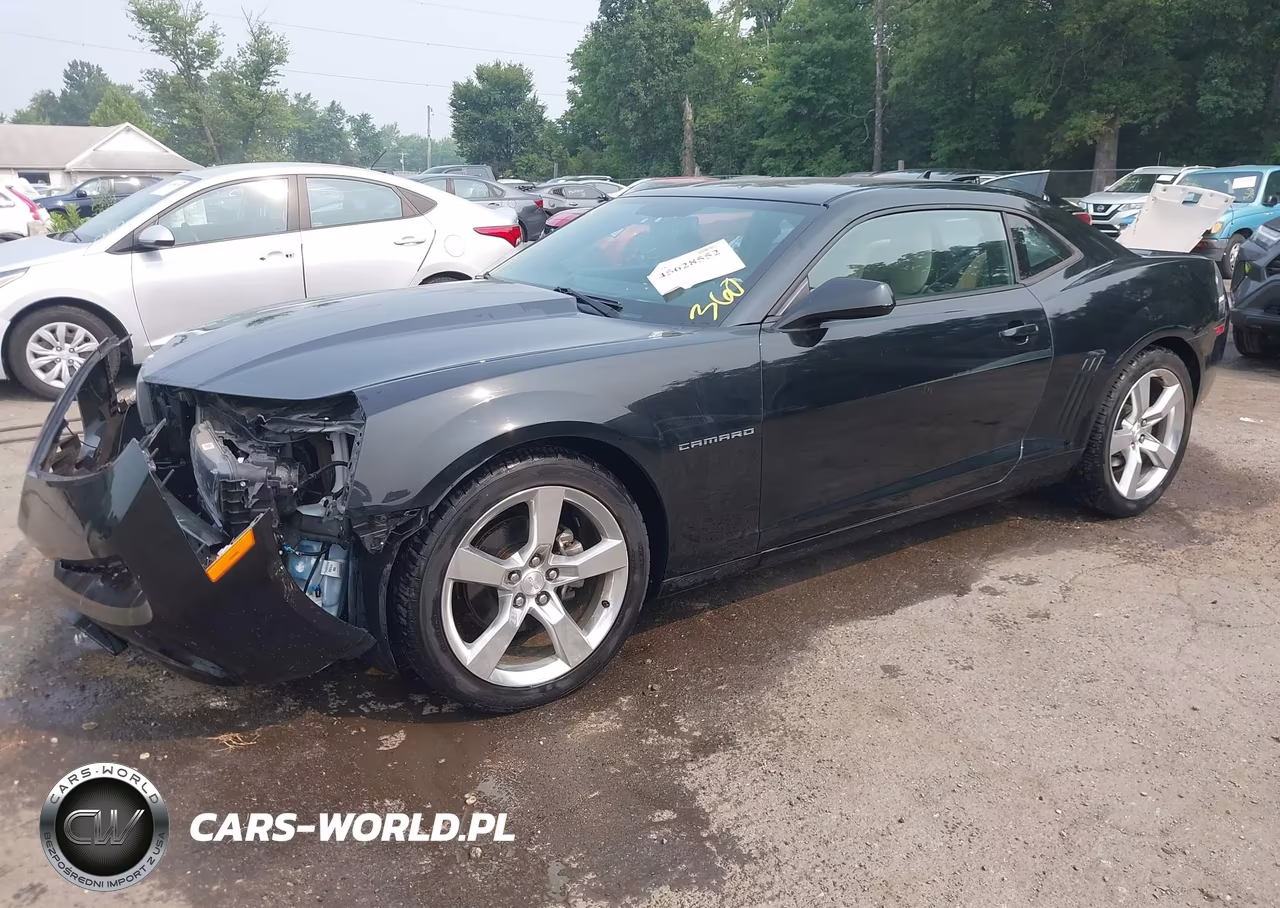 2012 Chevrolet Camaro 2Lt VIN:2G1FC1E31C9137493 - 2