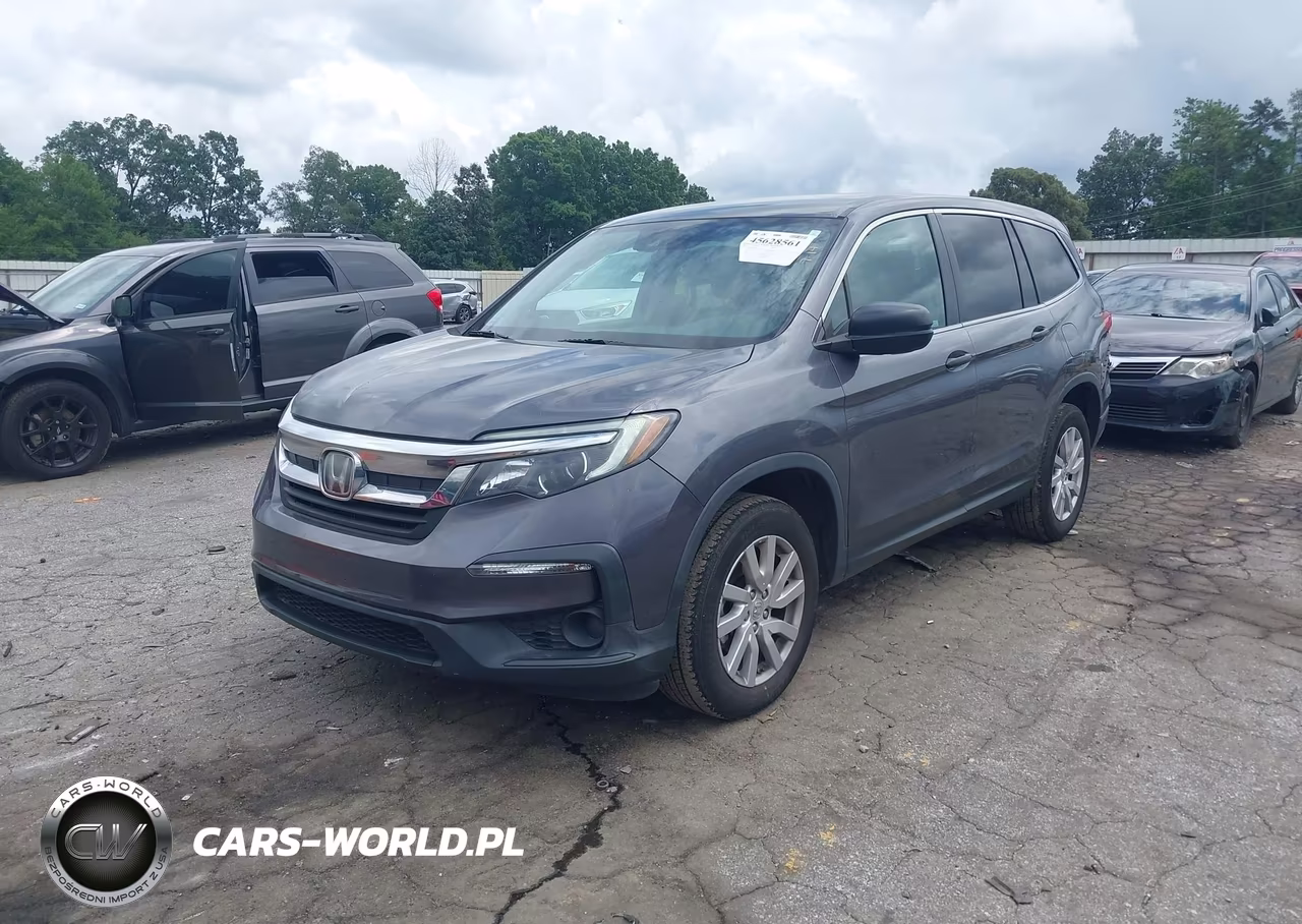 2020 Honda Pilot 2Wd Lx VIN:5FNYF5H13LB002844 - 2