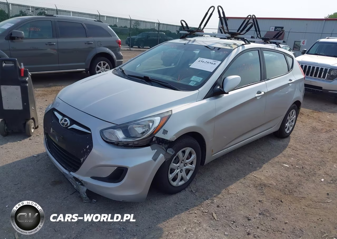 2012 Hyundai Accent Gs VIN:KMHCT5AE9CU043627 - 2
