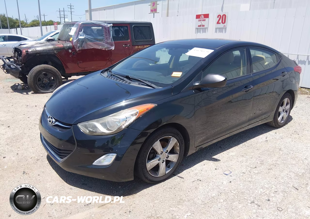 2013 Hyundai Elantra Gls VIN:5NPDH4AE2DH375408 - 2