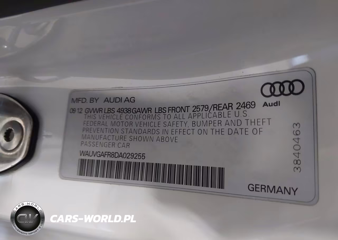 2013 Audi S5 3.0T Premium Plus VIN:WAUVGAFR8DA029255 - 9