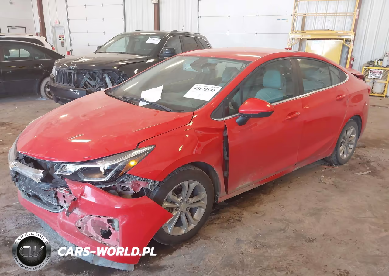 2019 Chevrolet Cruze Lt VIN:1G1BE5SMXK7122861 - 2