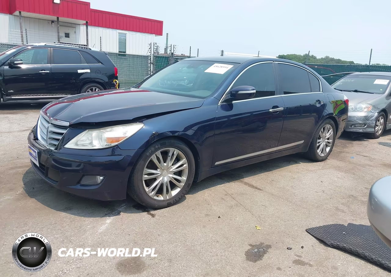 2010 Hyundai Genesis 4.6 VIN:KMHGC4DF9AU085549 - 2