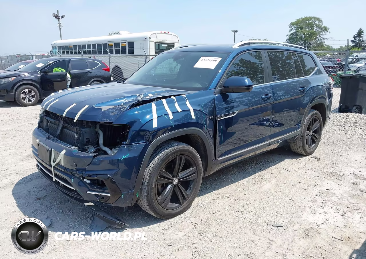 2019 Volkswagen Atlas 3.6L V6 Sel R-Line VIN:1V2SR2CA0KC603500 - 2