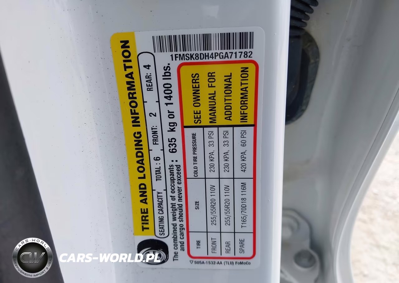 2023 Ford Explorer Xlt VIN:1FMSK8DH4PGA71782 - 9