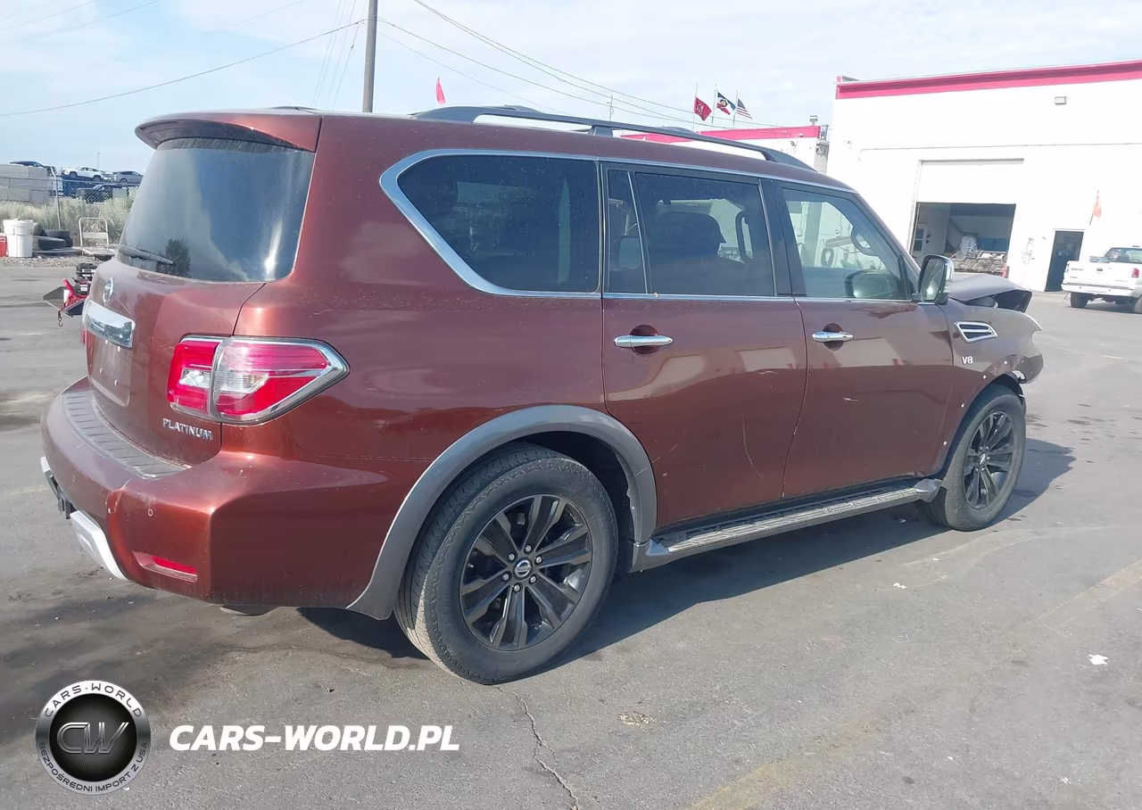 2018 Nissan Armada Platinum VIN:JN8AY2NE6J9730431 - 4