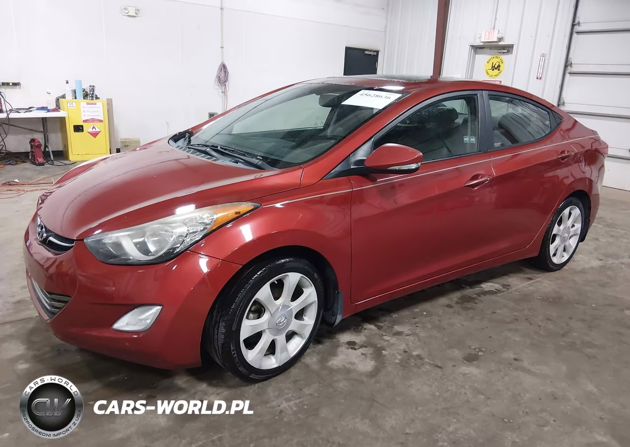 2013 Hyundai Elantra Limited VIN:KMHDH4AE5DU596292 - 2