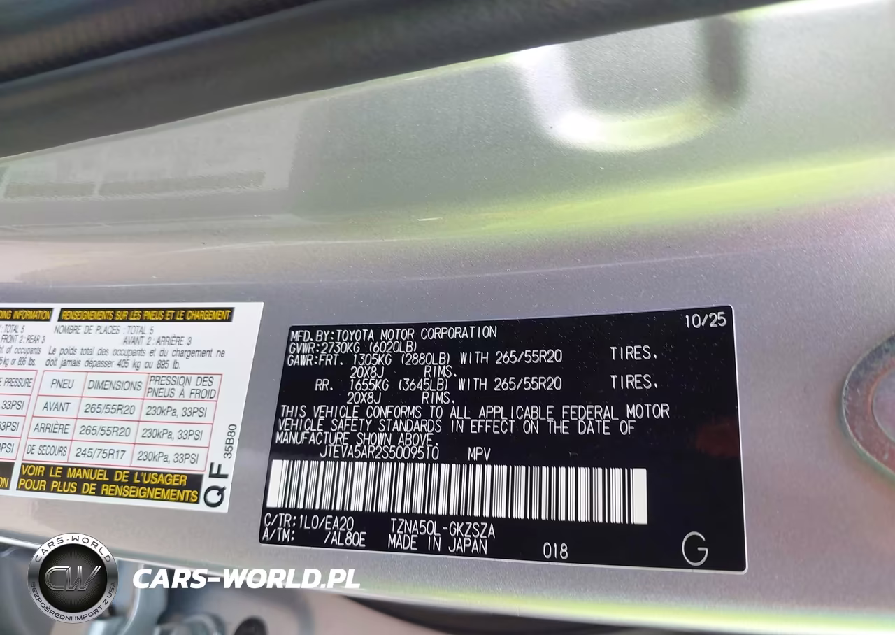 2025 Toyota 4Runner Trd Sport Premium VIN:JTEVA5AR2S5009510 - 9