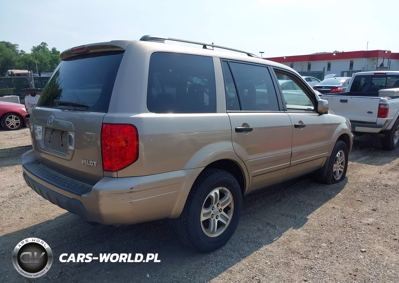 2004 Honda Pilot Ex-L VIN:2HKYF18534H619904 - 4