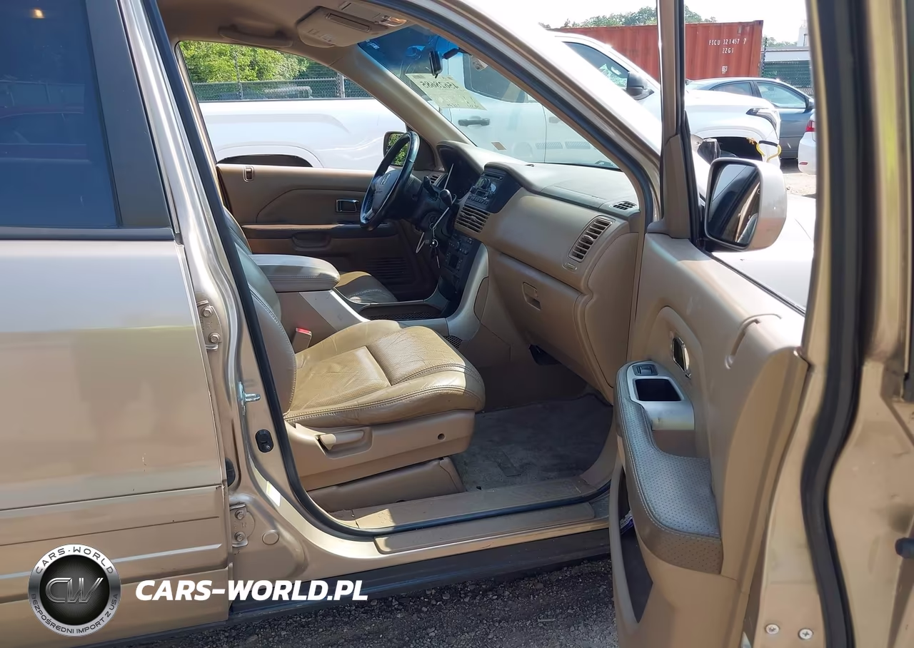 2004 Honda Pilot Ex-L VIN:2HKYF18534H619904 - 5