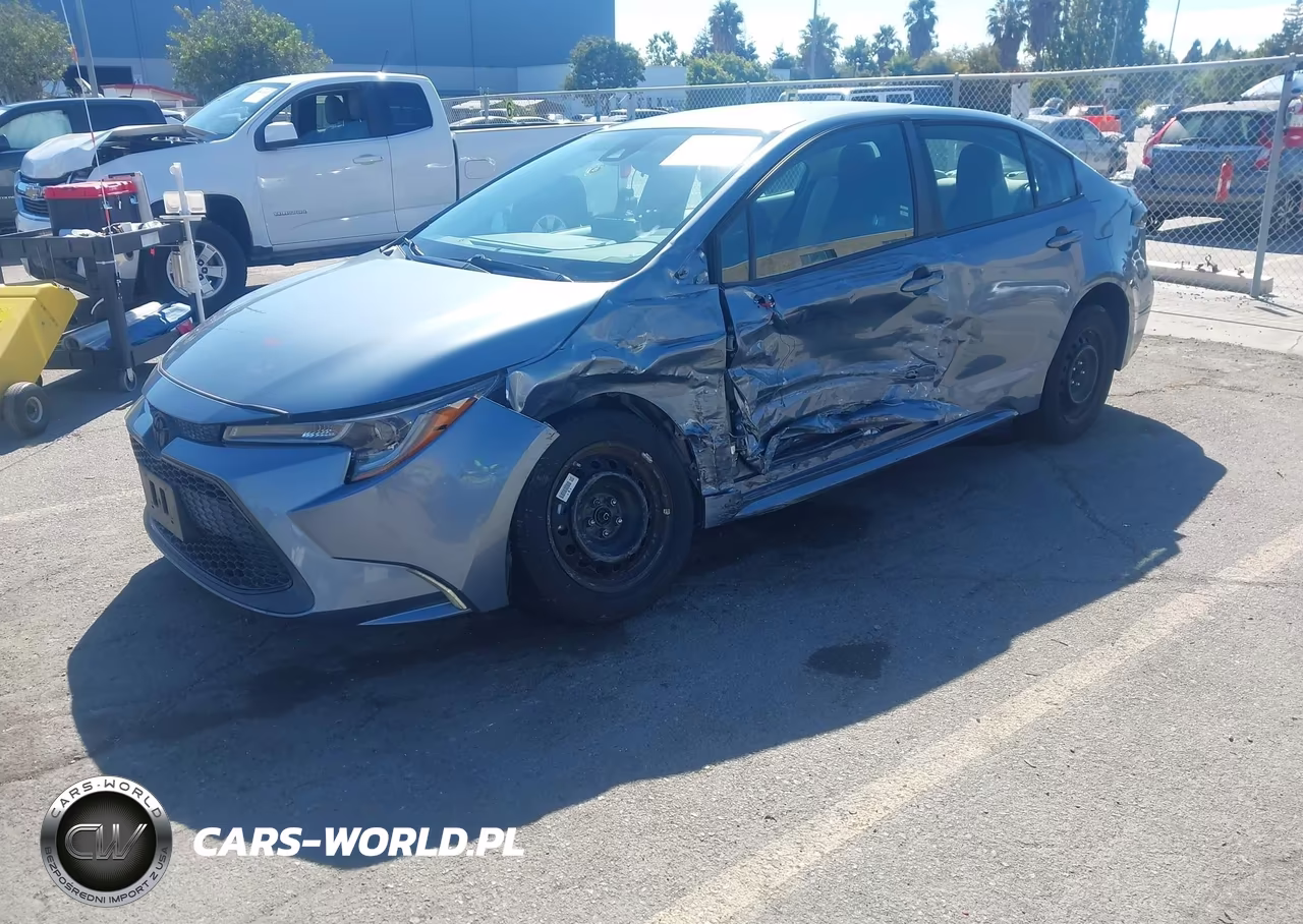 2020 Toyota Corolla Le VIN:5YFEPRAE3LP063538 - 2