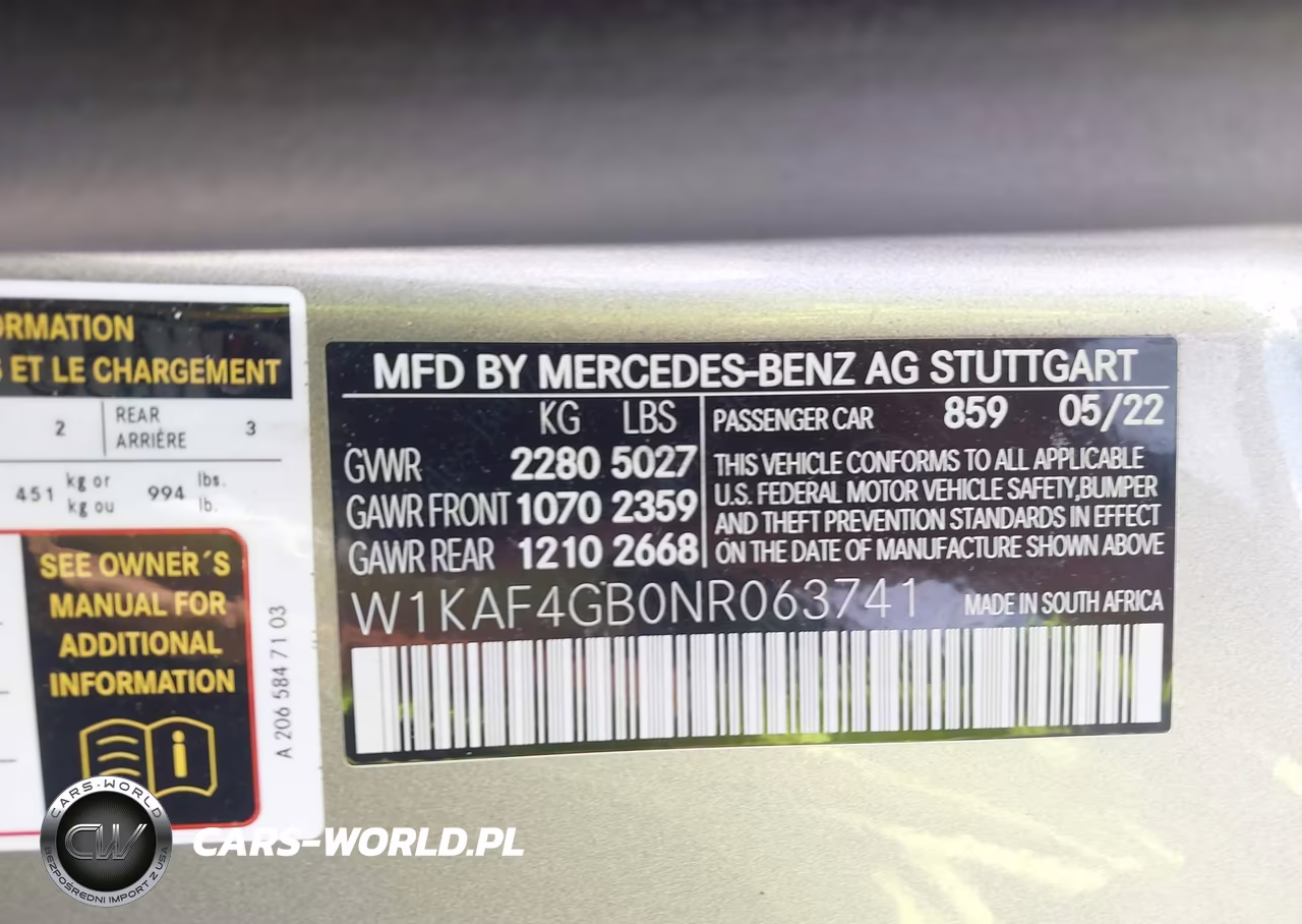 2022 Mercedes-Benz C 300 Sedan VIN:W1KAF4GB0NR063741 - 9