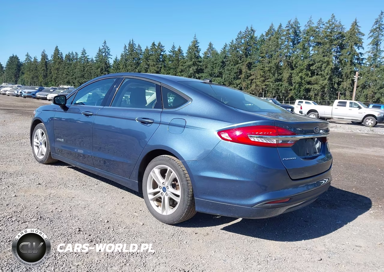 2018 Ford Fusion Hybrid S VIN:3FA6P0UU1JR254312 - 3