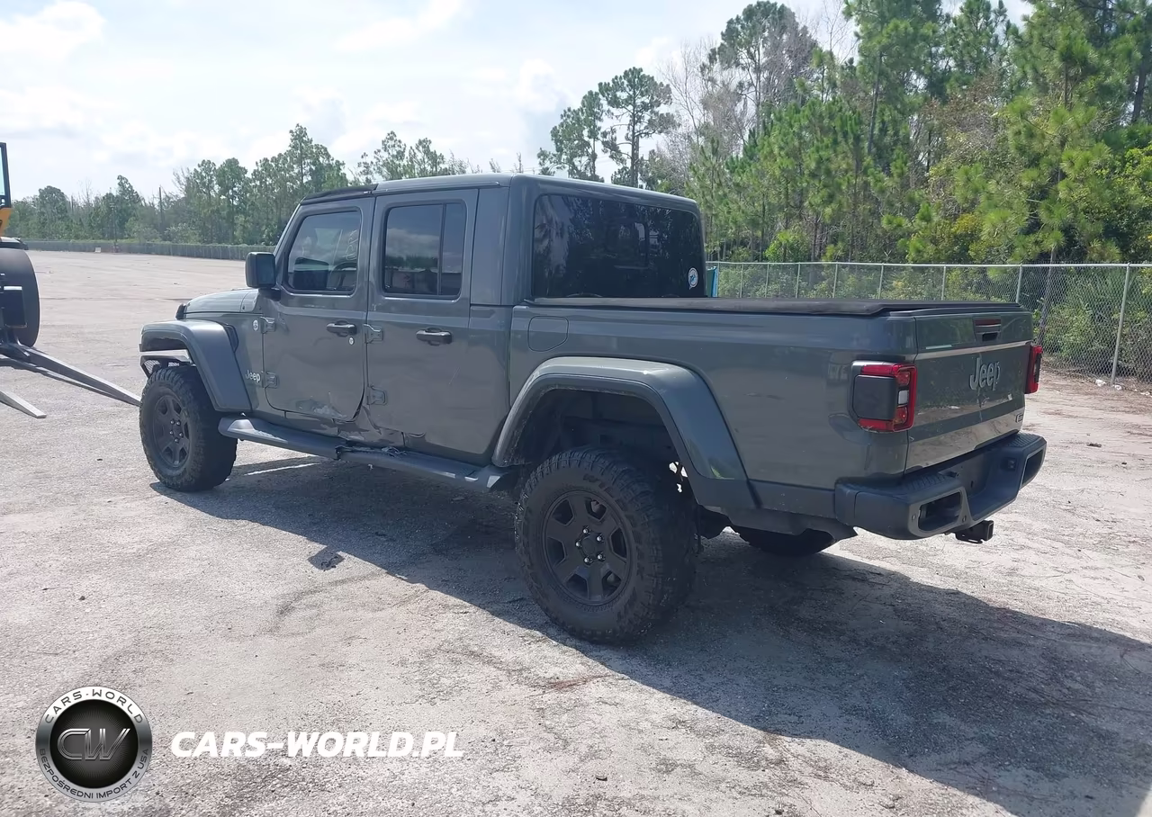 2021 Jeep Gladiator Overland 4X4 VIN:1C6HJTFG7ML507575 - 3