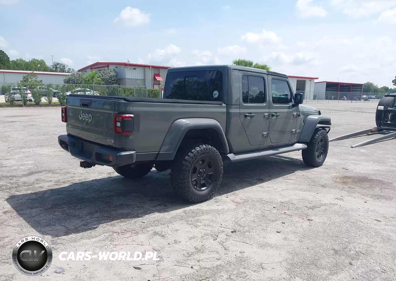2021 Jeep Gladiator Overland 4X4 VIN:1C6HJTFG7ML507575 - 4