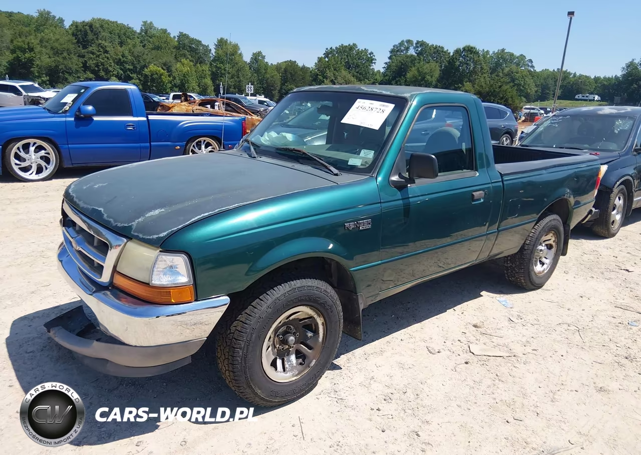 1999 Ford Ranger Xl-Xlt VIN:1FTYR10C5XUA58102 - 2