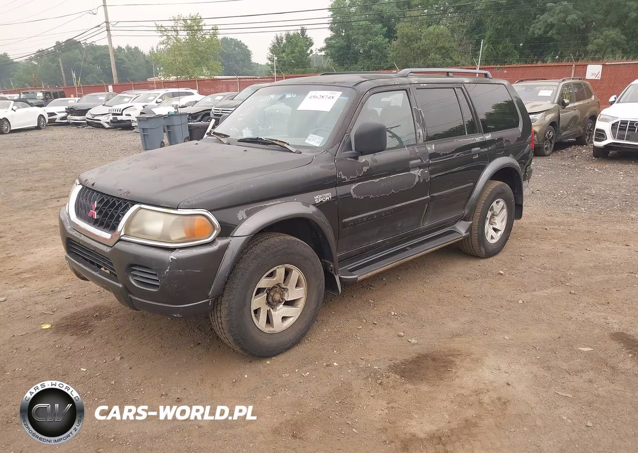2001 Mitsubishi Montero Sport Xls VIN:JA4MT31H71P001504 - 2
