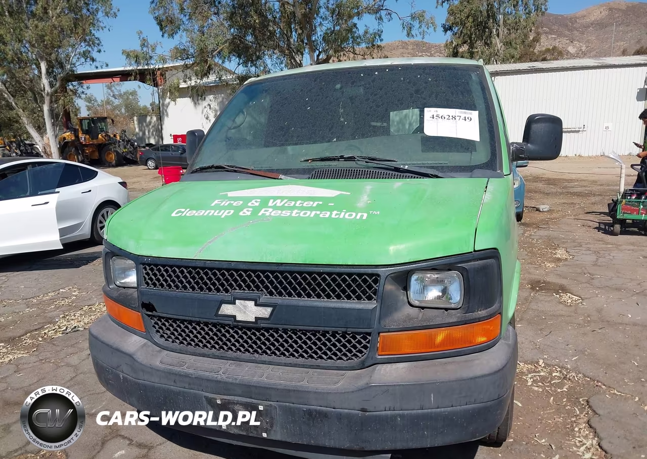 2008 Chevrolet Express Work Van VIN:1GCFG15X581157529 - 6