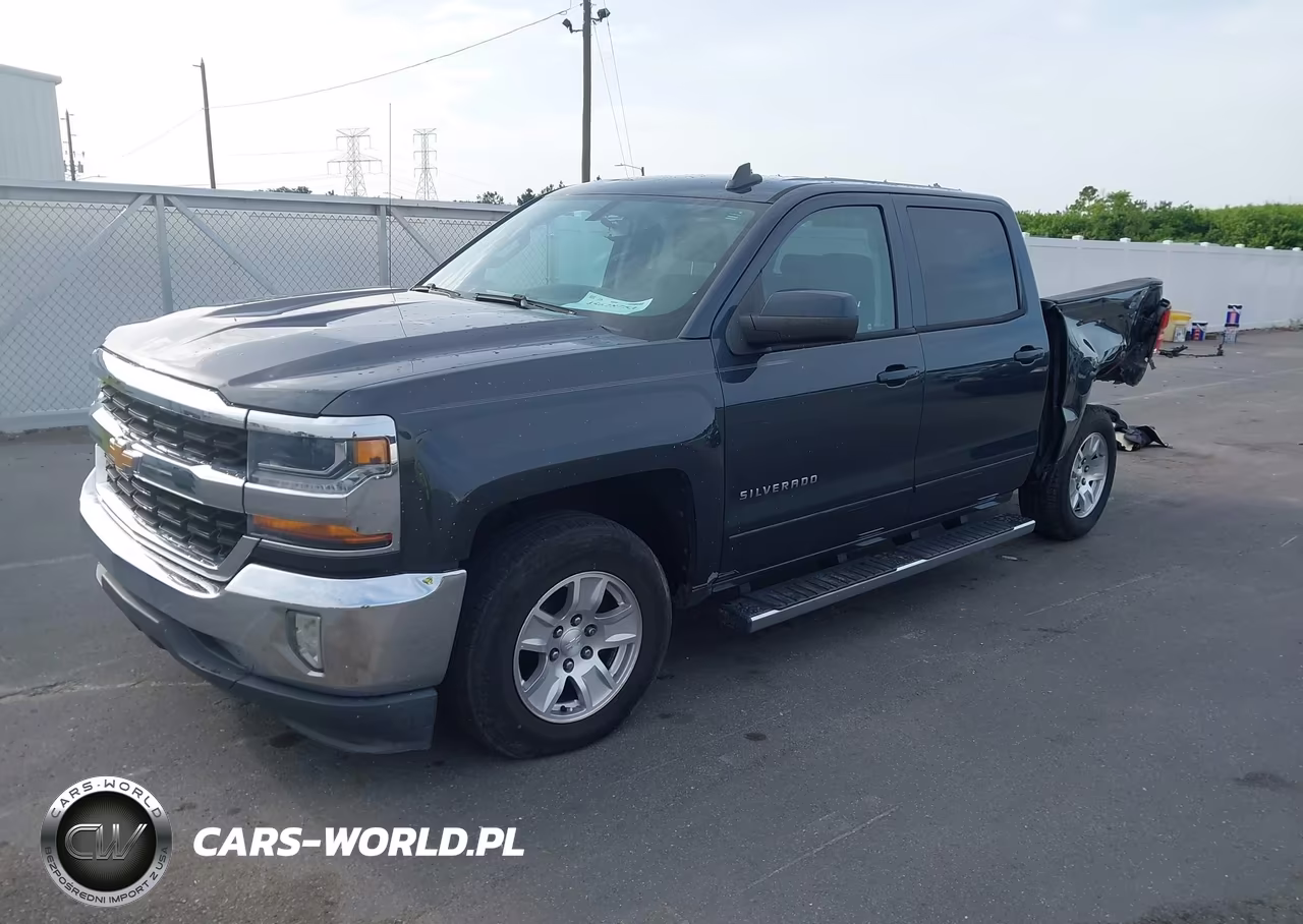 2018 Chevrolet Silverado 1500 1Lt VIN:3GCPCREC0JG574544 - 2