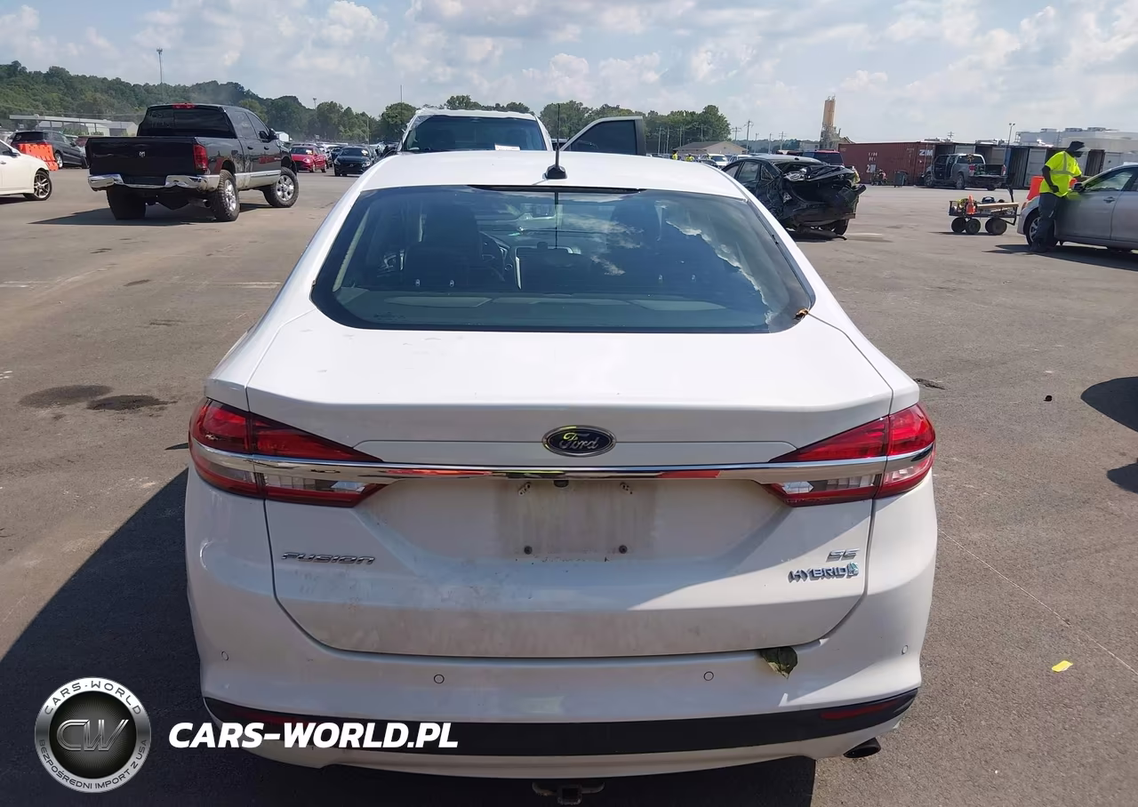 2018 Ford Fusion Hybrid Se VIN:3FA6P0LU4JR277150 - 17