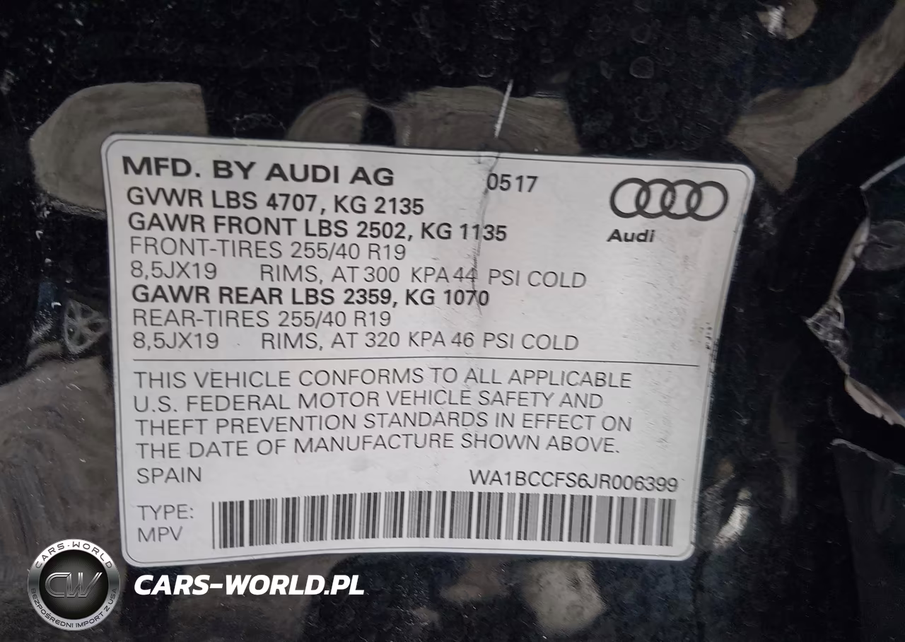 2018 Audi Q3 2.0T Premium-2.0T Sport Premium VIN:WA1BCCFS6JR006399 - 9