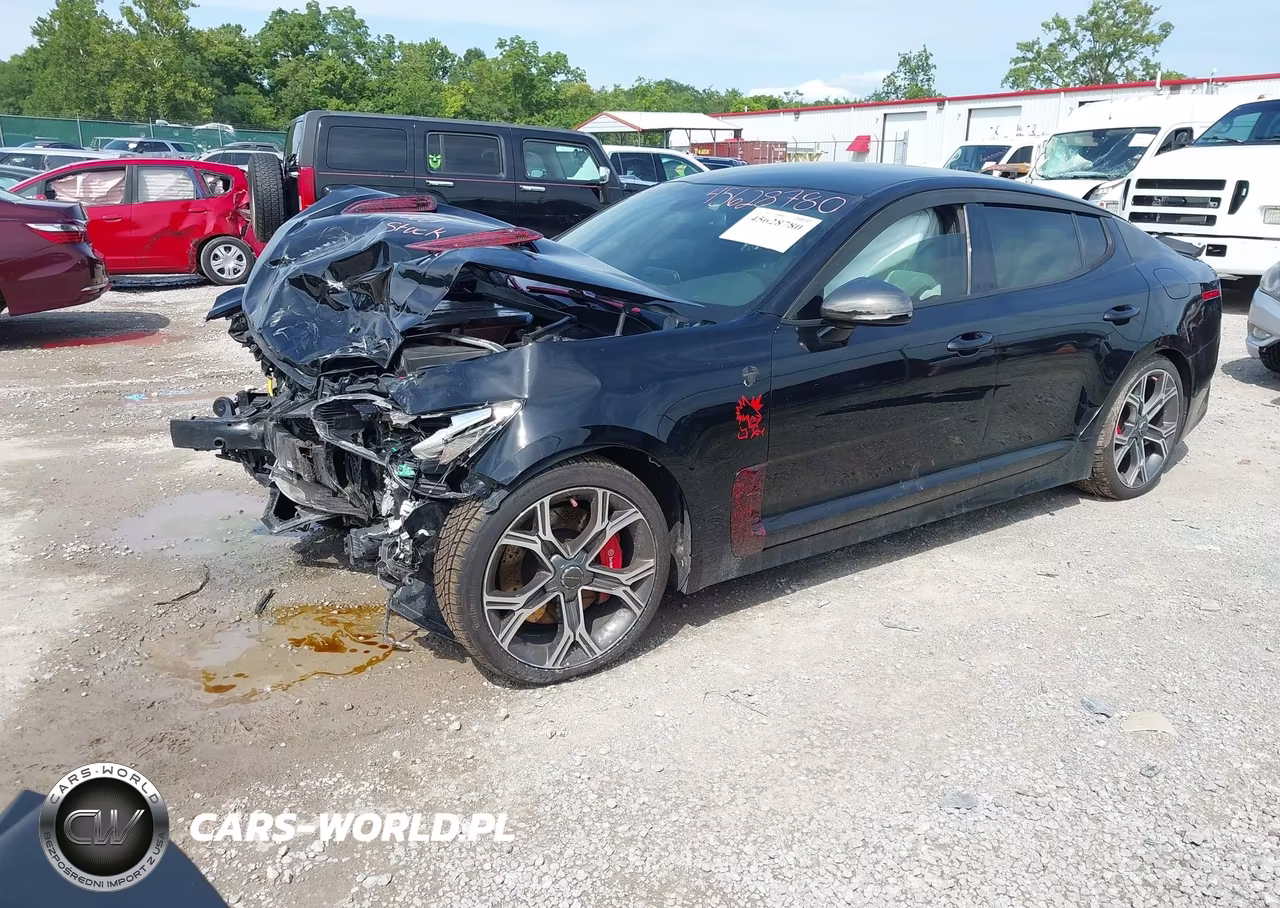 2020 Kia Stinger Gt VIN:KNAE35LC5L6077378 - 2