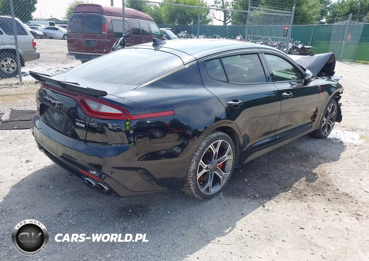 2020 Kia Stinger Gt VIN:KNAE35LC5L6077378 - 4