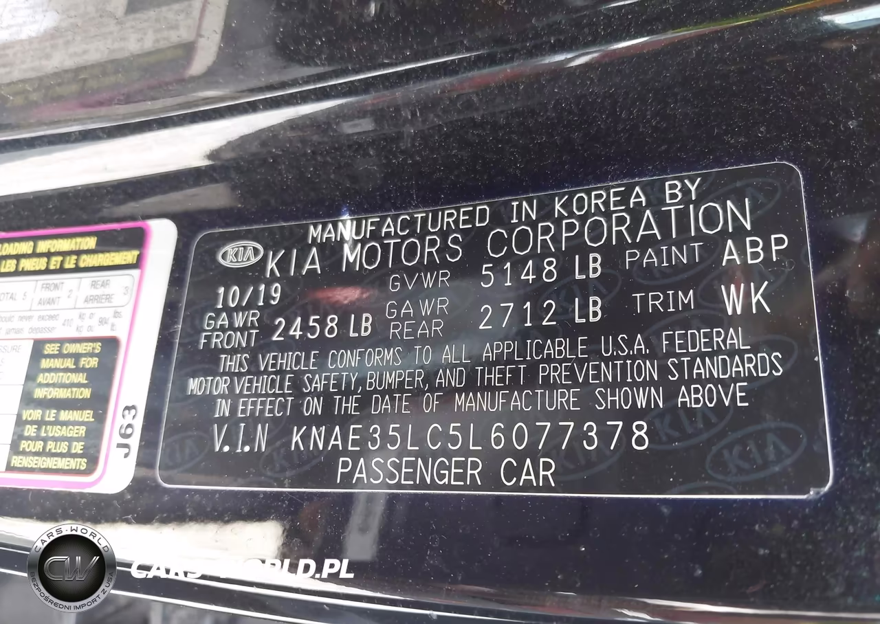 2020 Kia Stinger Gt VIN:KNAE35LC5L6077378 - 9