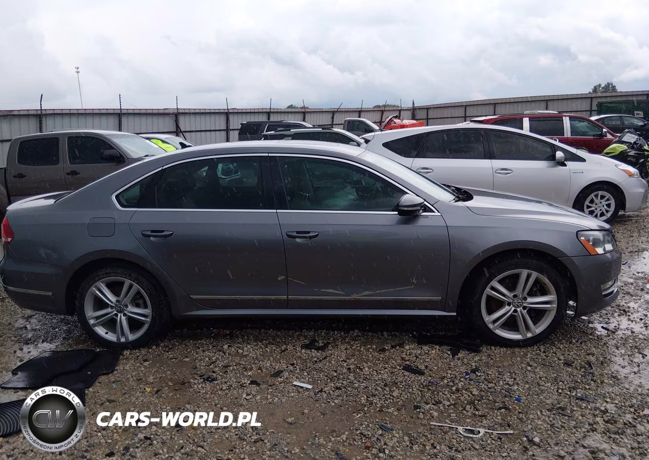 2012 Volkswagen Passat 2.0L Tdi Sel Premium VIN:1VWCN7A31CC098004 - 13