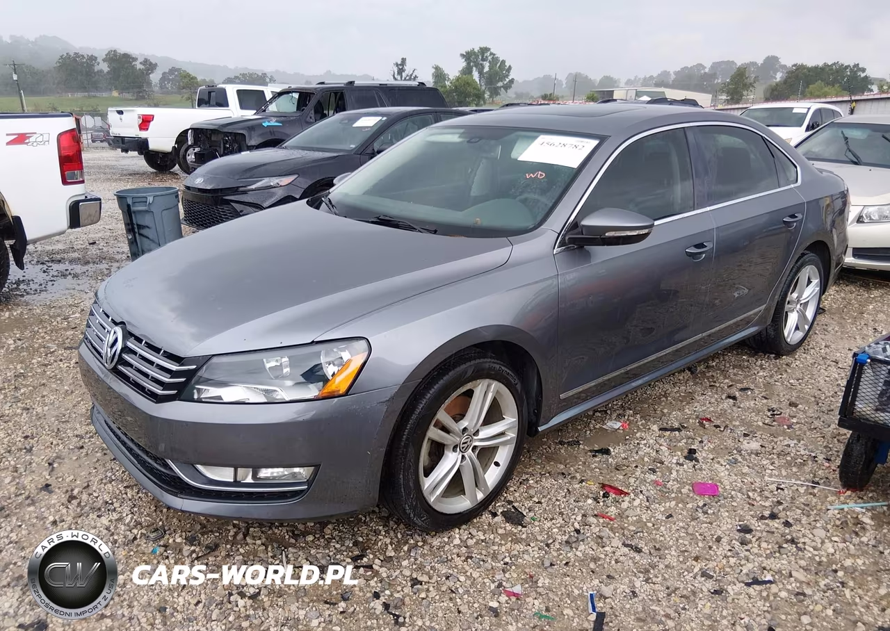 2012 Volkswagen Passat 2.0L Tdi Sel Premium VIN:1VWCN7A31CC098004 - 2