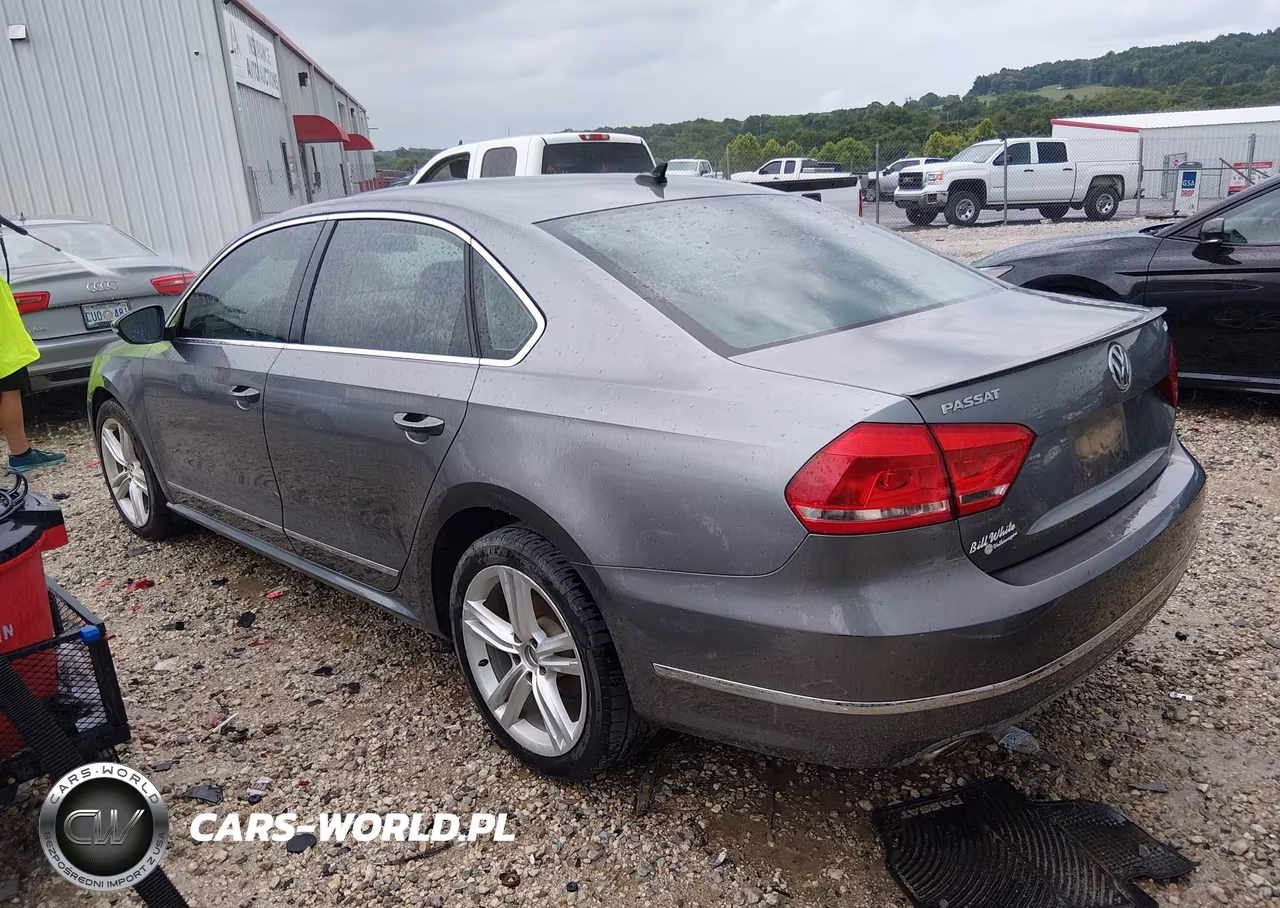 2012 Volkswagen Passat 2.0L Tdi Sel Premium VIN:1VWCN7A31CC098004 - 3