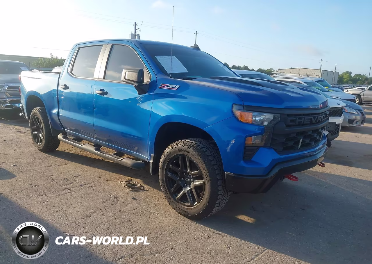 2022 Chevrolet Silverado 1500 4Wd Short Bed Custom Trail Boss
