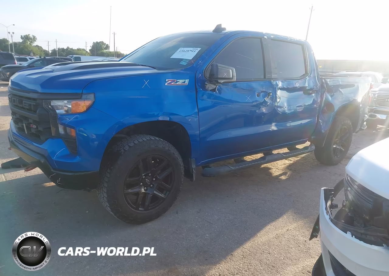 2022 Chevrolet Silverado 1500 4Wd Short Bed Custom Trail Boss VIN:3GCPDCED2NG533356 - 2