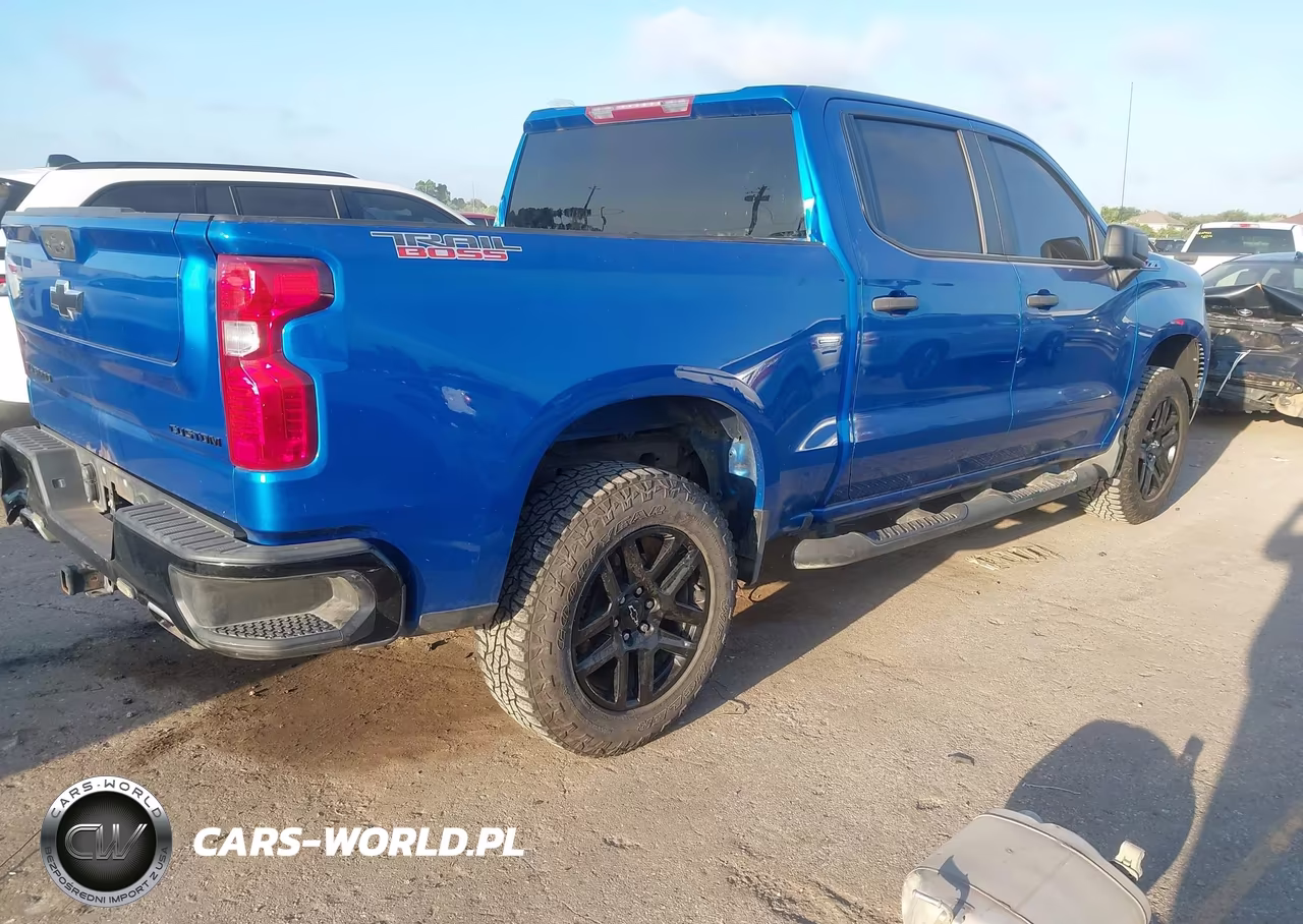 2022 Chevrolet Silverado 1500 4Wd Short Bed Custom Trail Boss VIN:3GCPDCED2NG533356 - 4