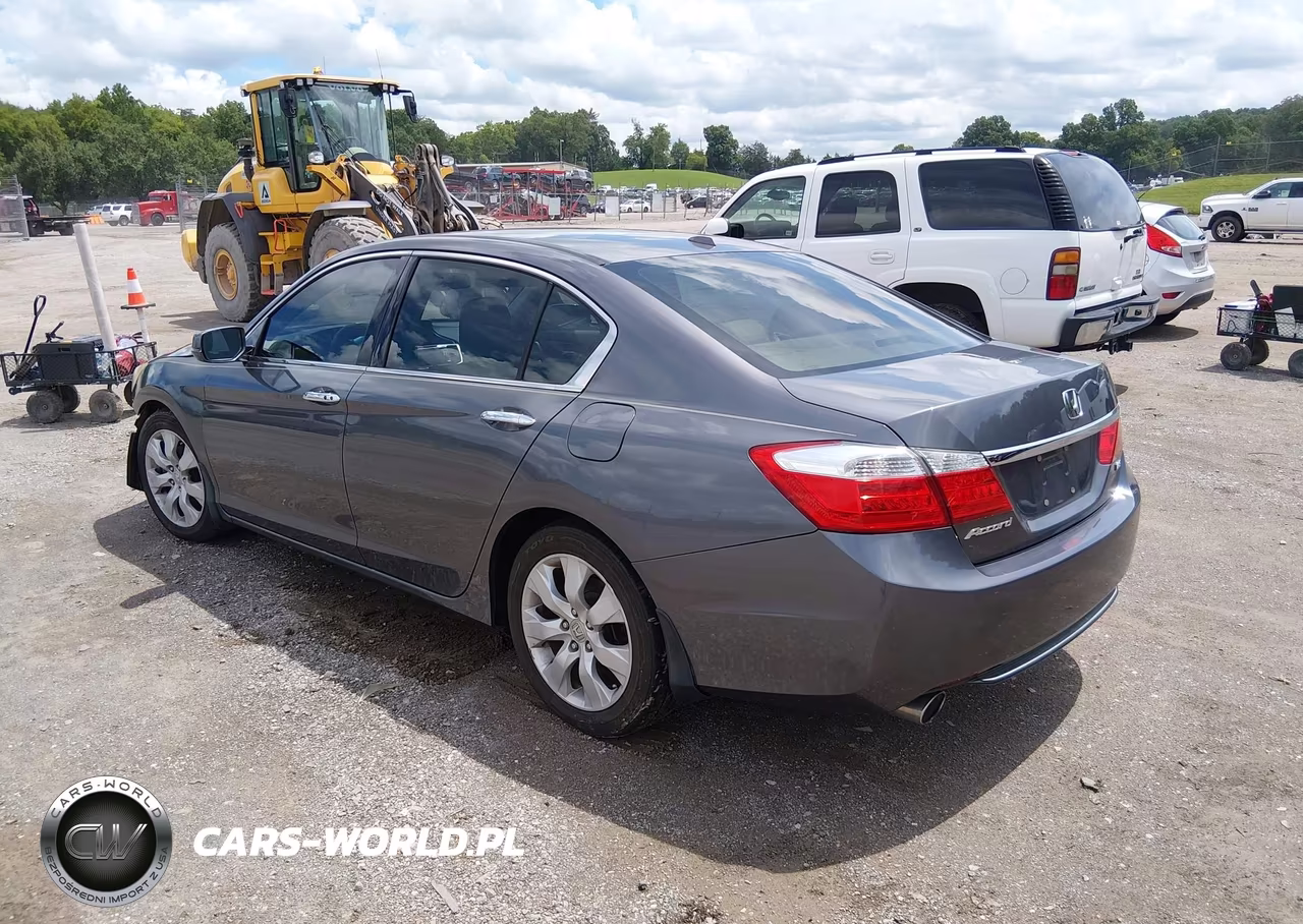 2013 Honda Accord Ex-L V-6 VIN:1HGCR3F89DA003191 - 3