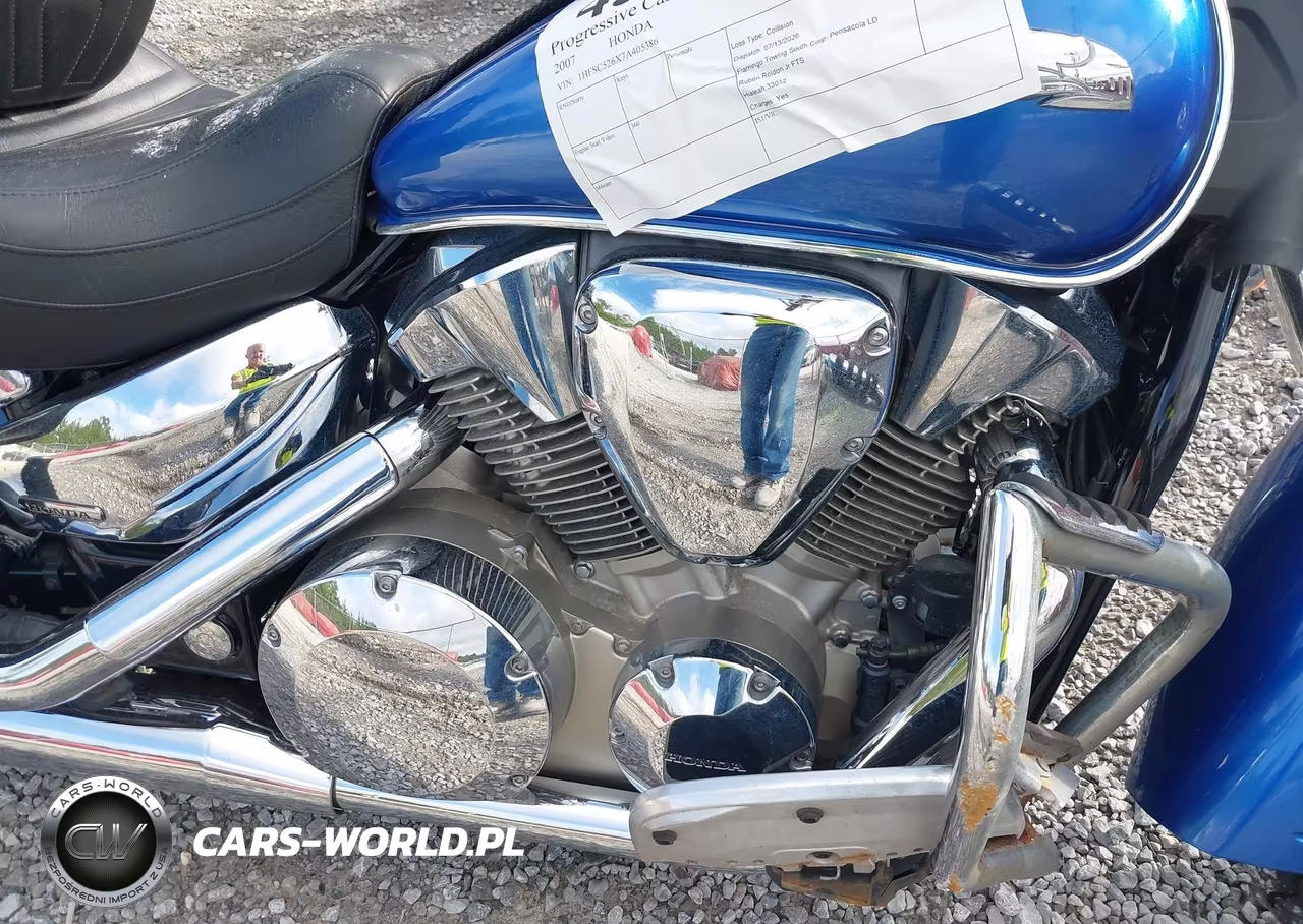 2007 Honda Vtx1300 R VIN:1HFSC526X7A405386 - 8