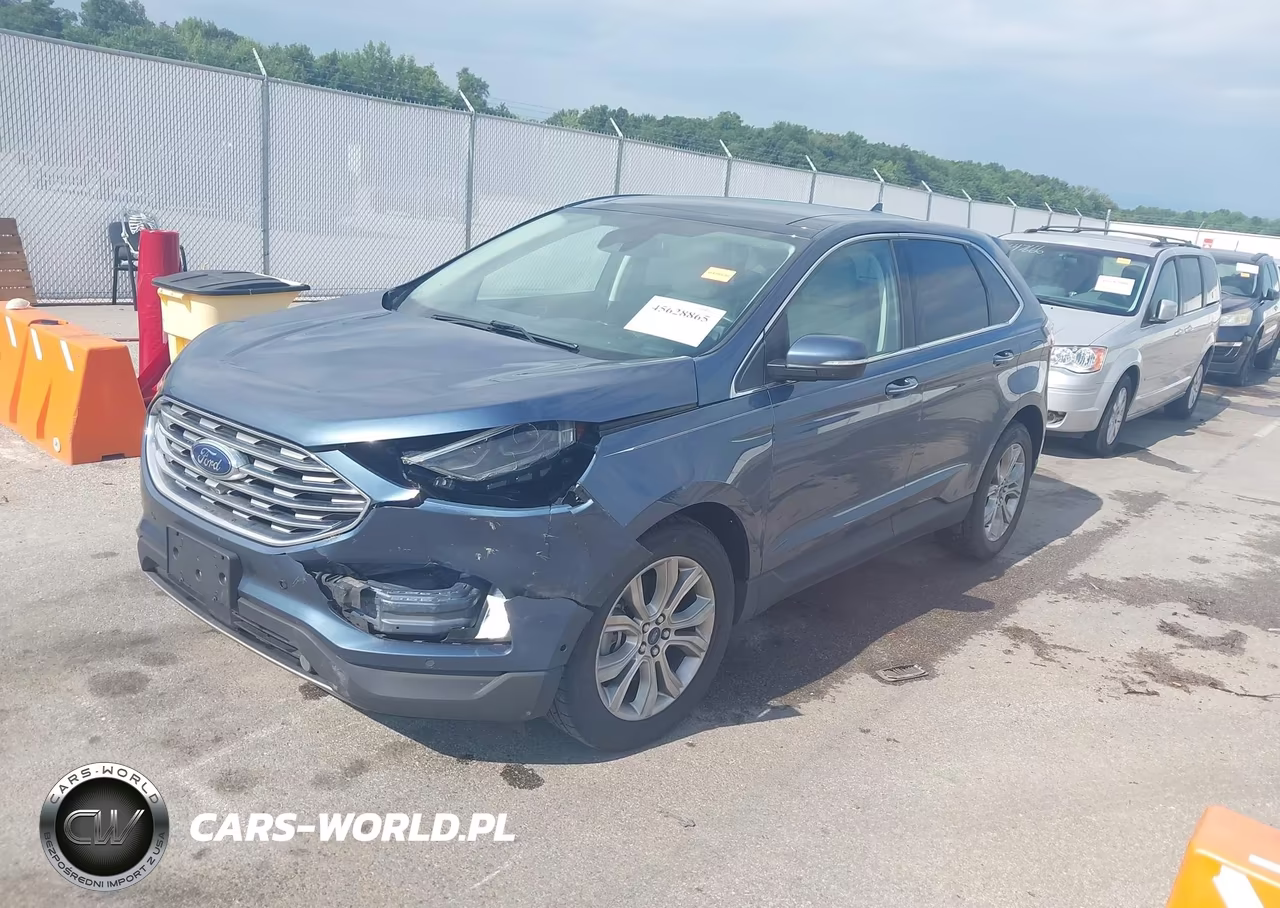 2019 Ford Edge Titanium VIN:2FMPK4K99KBB12143 - 2