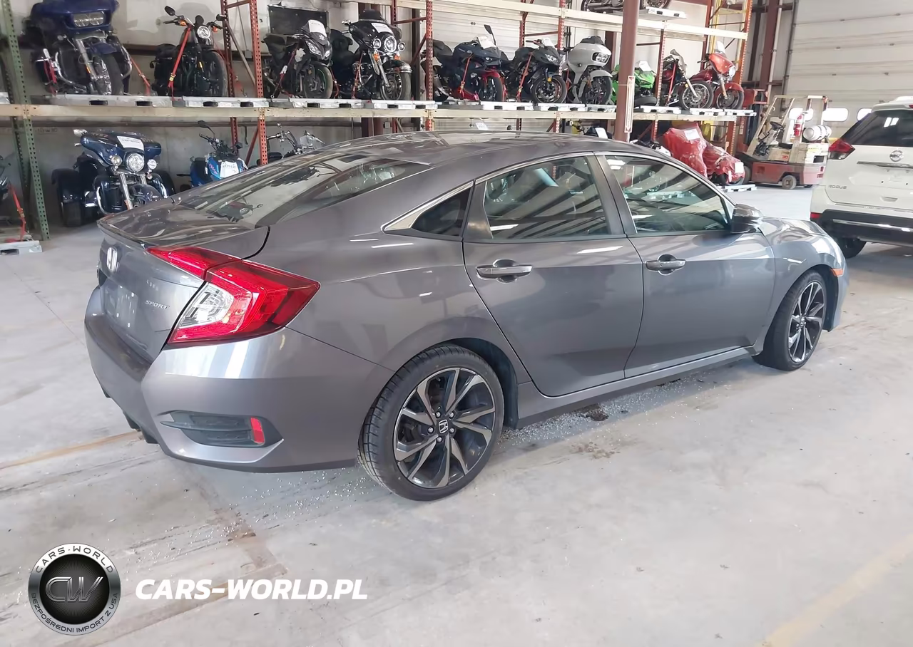 2020 Honda Civic Sport VIN:2HGFC2F89LH519060 - 4