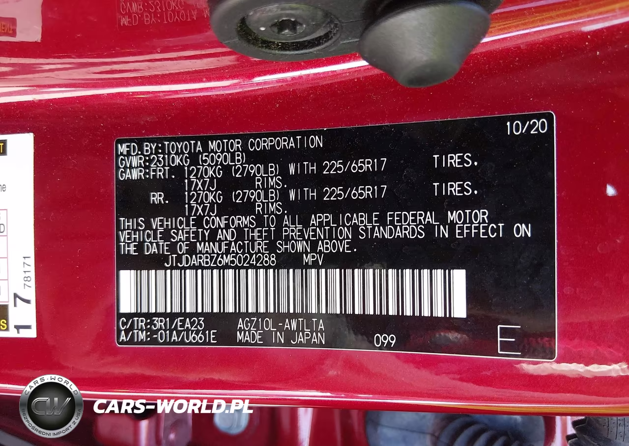 2021 Lexus Nx 300 VIN:JTJDARBZ6M5024288 - 9