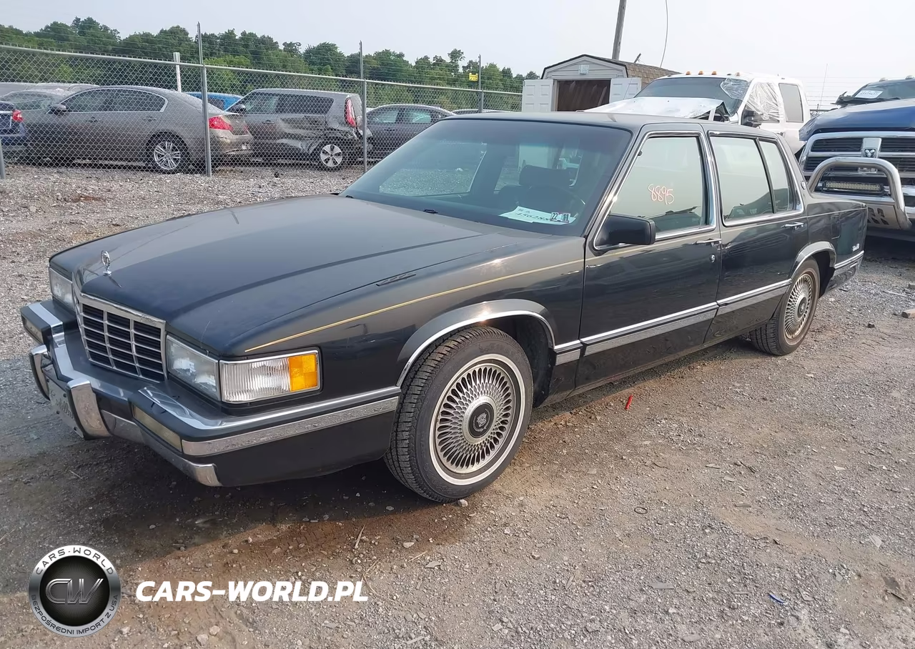 1993 Cadillac Deville VIN:1G6CD53B8P4295432 - 2