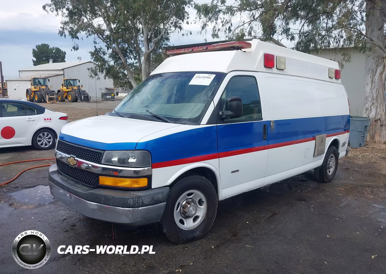 2014 Chevrolet Express 3500 VIN:1GBZGUCL5E1205612 - 2