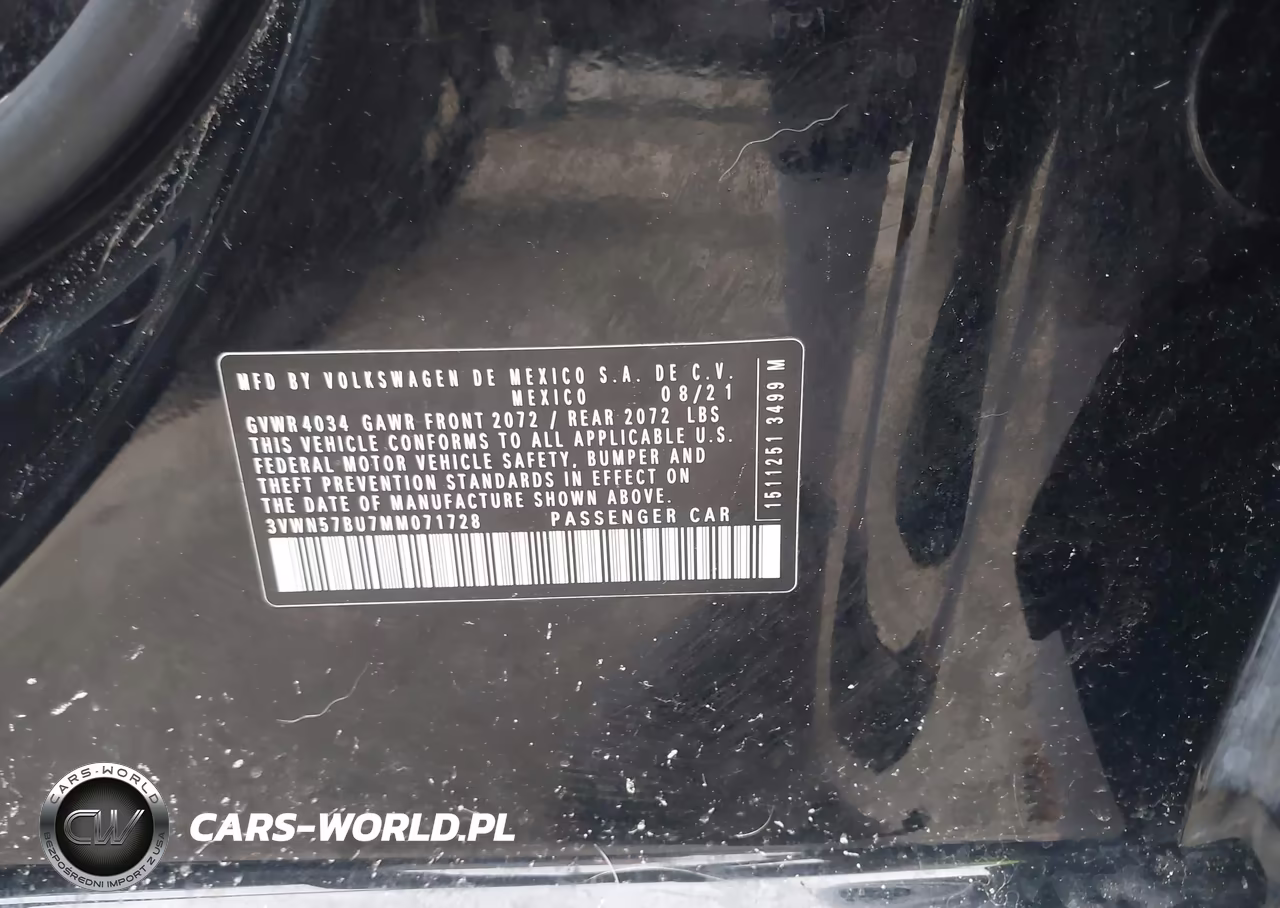 2021 Volkswagen Jetta 1.4T R-Line-1.4T S VIN:3VWN57BU7MM071728 - 9