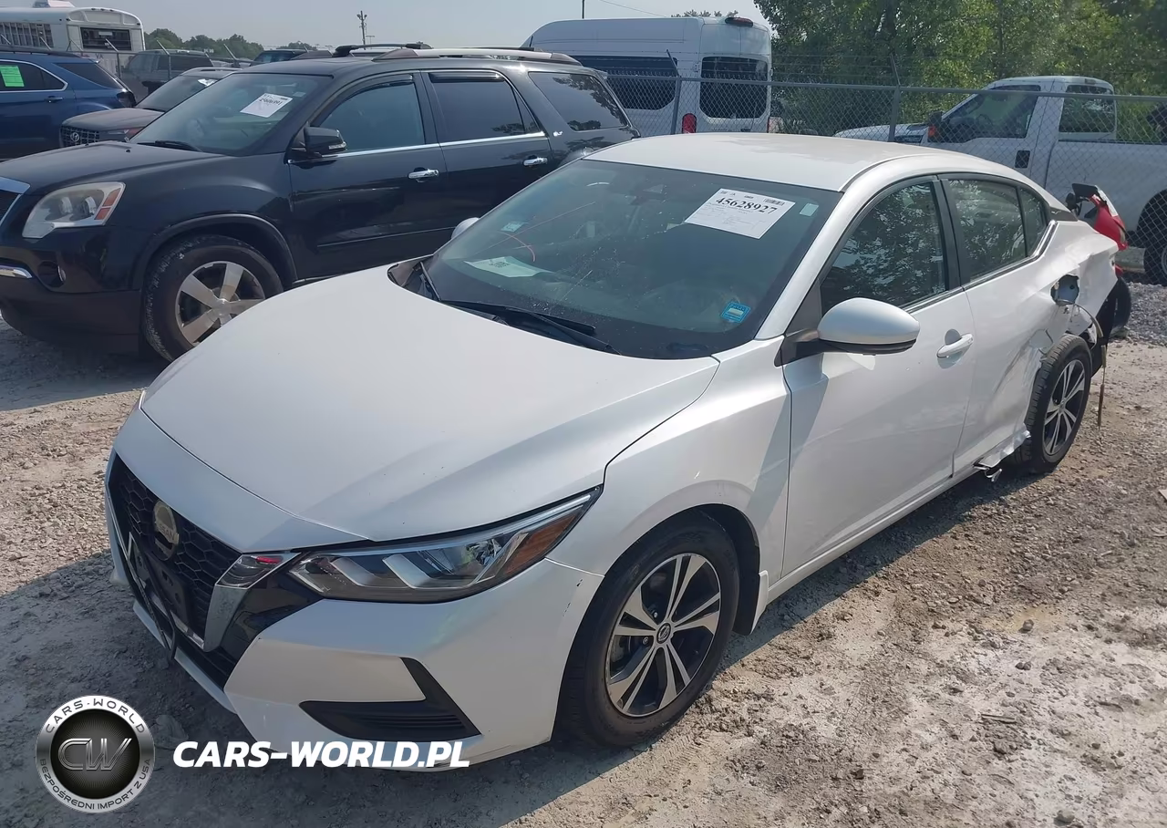 2020 Nissan Sentra Sv Xtronic Cvt VIN:3N1AB8CV6LY287586 - 2