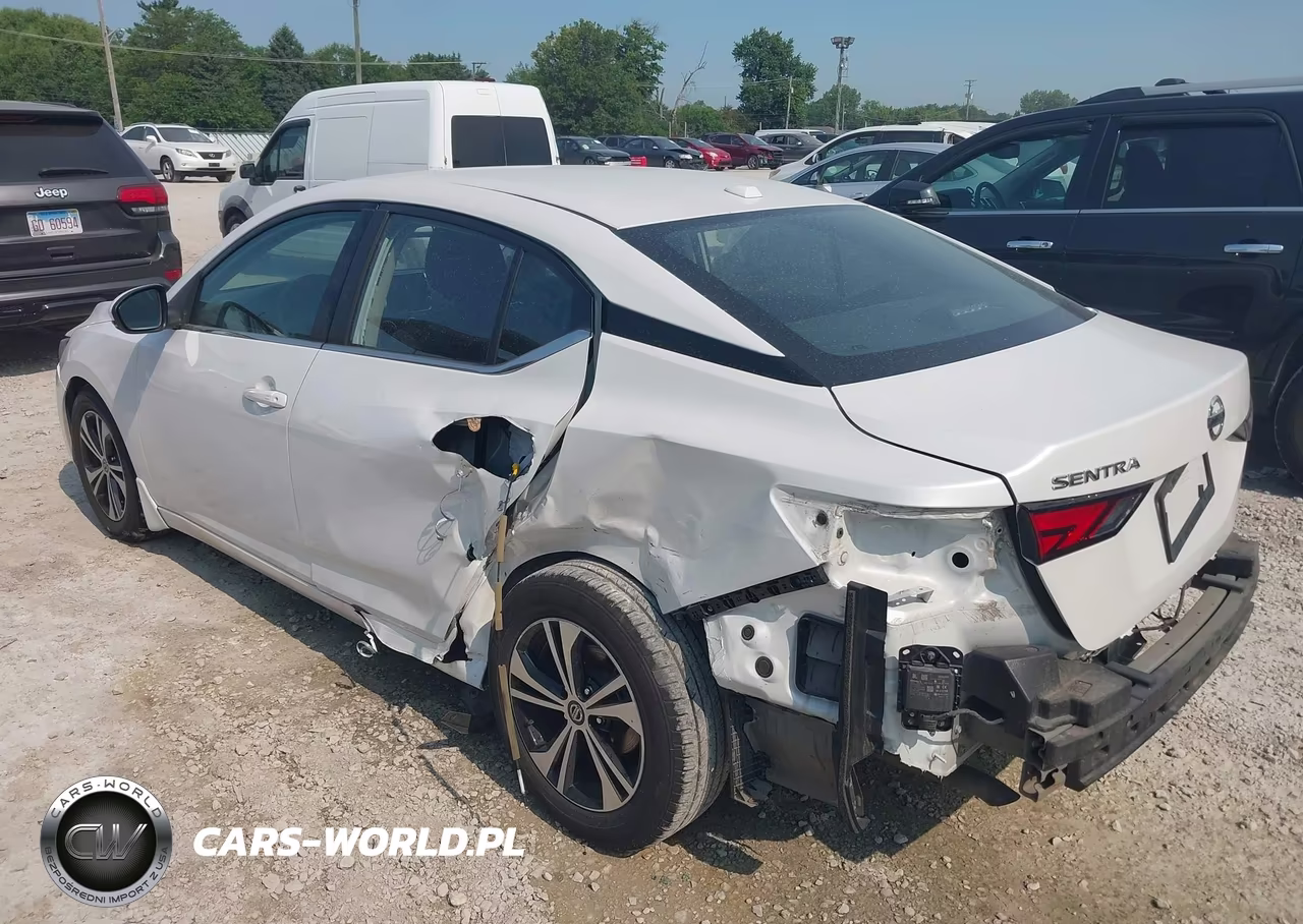 2020 Nissan Sentra Sv Xtronic Cvt VIN:3N1AB8CV6LY287586 - 3