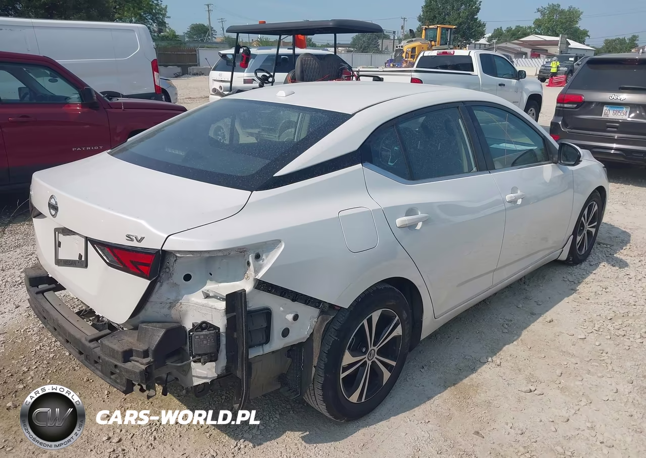 2020 Nissan Sentra Sv Xtronic Cvt VIN:3N1AB8CV6LY287586 - 4