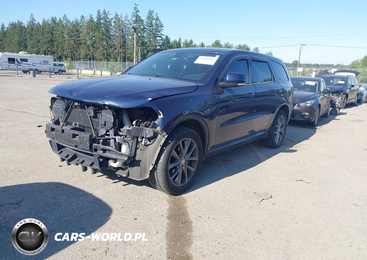2017 Dodge Durango Gt Awd VIN:1C4RDJDG1HC723861 - 2