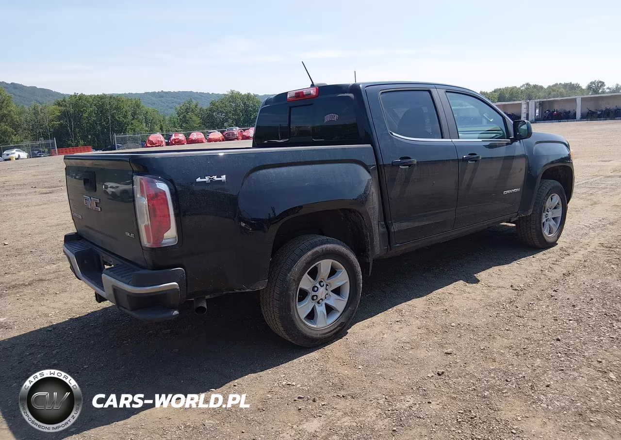 2016 GMC Canyon 4Wd Sle VIN:1GTG6CE31G1206501 - 4