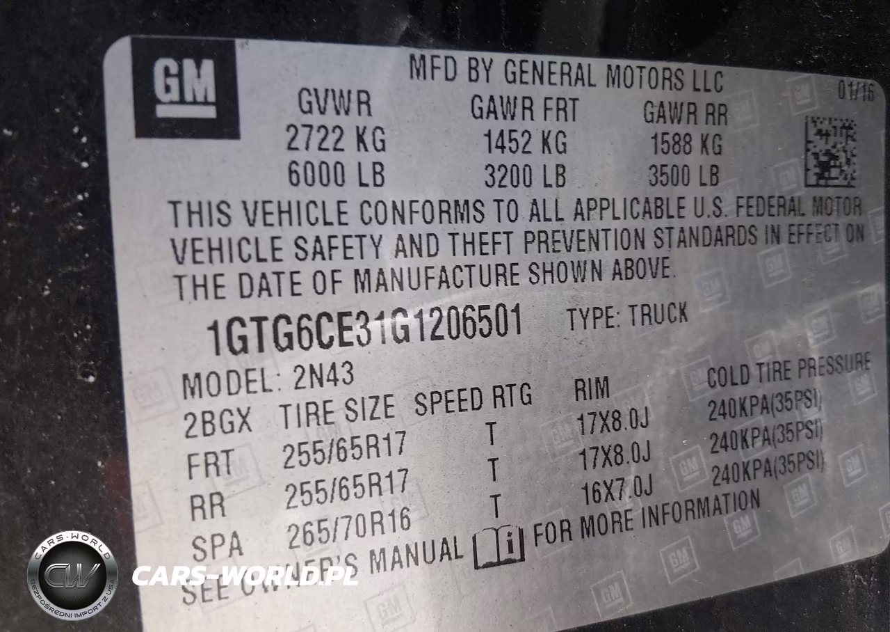 2016 GMC Canyon 4Wd Sle VIN:1GTG6CE31G1206501 - 9