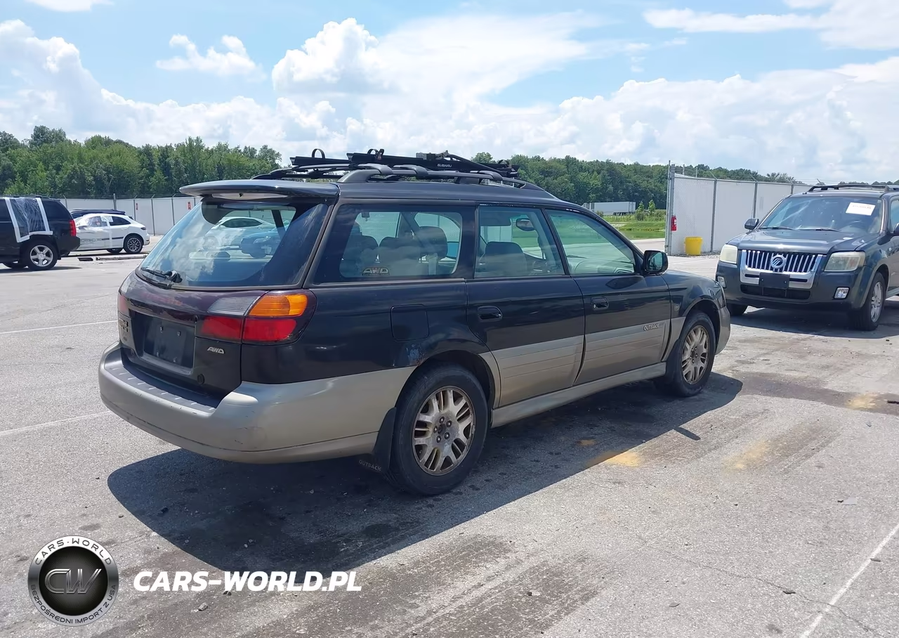 2001 Subaru Outback H6-3.0 VIN:4S3BH806X17621551 - 4