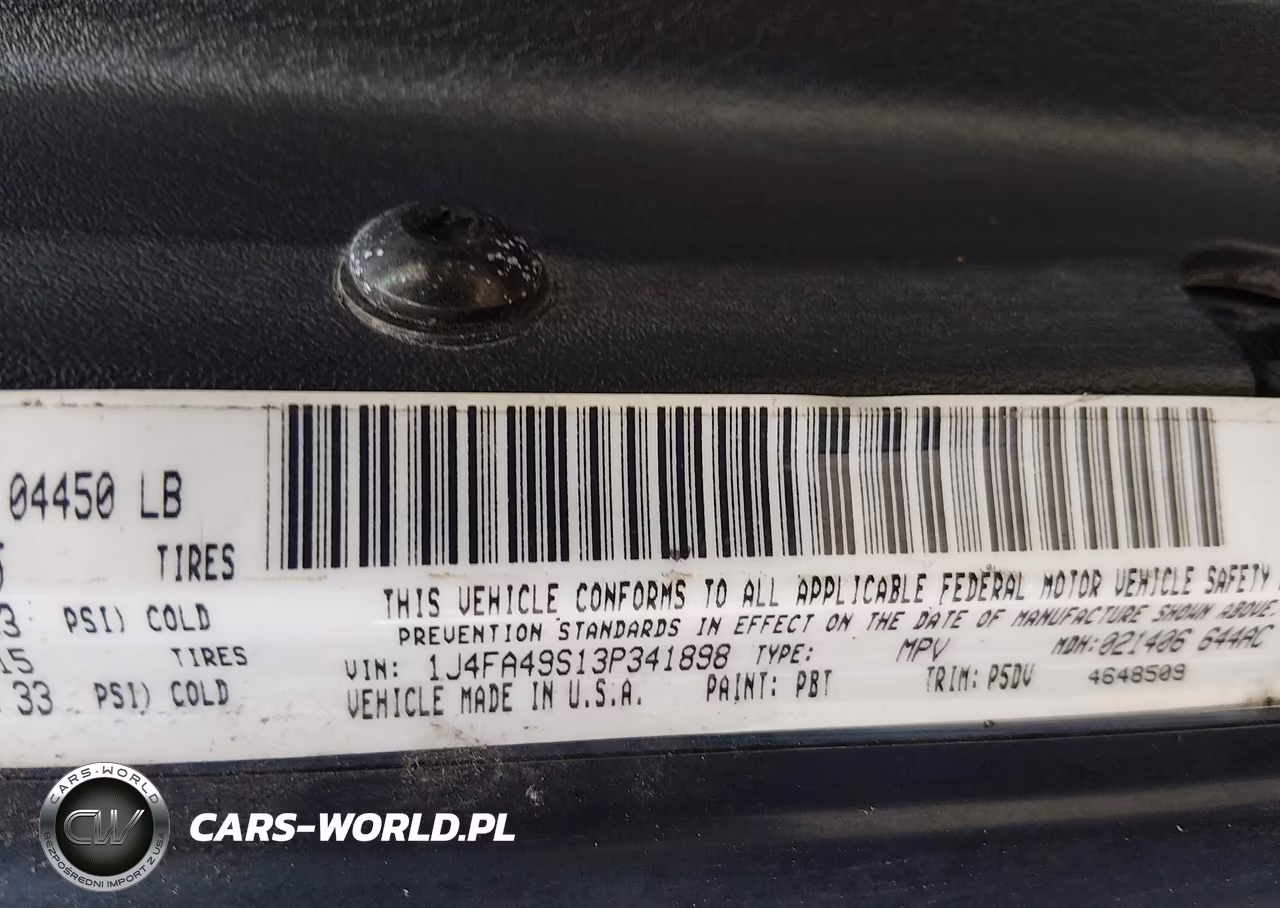 2003 Jeep Wrangler Sport VIN:1J4FA49S13P341898 - 9